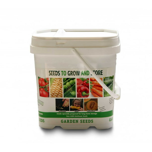 Organic Vegetable Seeds 21 Heritage Garden Emergency Survival Heirloom Seed Kit